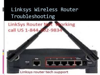 Linksys Wireless Router
Troubleshooting
 