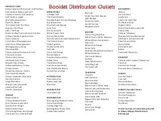 HIBISCUS COAST
Daiwa Japanese Restaurant, Gulf Harbour
Gulf Harbour Bakery and Café
Coasties Pizzeria,Gulf Harbour
Gulf Harbour Lodge
Manly MedicalCentre
Bach 54, Manly
The Italian Café, The Plaza
Esquires, The Plaza
JACs, The Plaza
Stanmore Bay Pool and Leisure Centre
InShape Studio, Karepiro Drive
Hoyts Cinemas
Civic Video, Whangaparaoa
Hells Pizza, Whangaparaoa
Whangaparaoa Library
SilverdaleRSA
Citizens Advice Bureau and I-site
Pine Café, Orewa
Olivers Café, Orewa
Left Bank Café, Orewa
Mosaik Café, Orewa
Hollywood Bakery, Orewa
Orewa Library
Flowers by Joanne, Orewa
Pak n Save Silverdale,
Oceanz Seafoods, Silverdale
Northern Arena
Kings Plant Barn
Mosaik Café, Silverdale
Jamaica Blue Café
Pita Pit, Silverdale
TORBAY
Bakers Gallery
Torbay MedicalCentre
Euro Patisserie and Café
Scarlets Hair Design
Golden Bake House
The Cutting Room Hair Design
Comb and Curl, Hebron Road
BROWNS BAY
Cottage Café
The French Bakery
Amanda Baker Hair and Makeup
Bay Waves Hair
Diva Nails and Beauty
Sushi Day
Ben Gusto Café
White Flower Café
Browns Bay Barber
Nicholls and Associates Optometrist
The Dental Centre
Clyde Espresso
Golden Sands Café
Cat Café
Verve Hair Design
Bernies Bakery
Paradise Nails and Spa
Kebab Serai
The Barber Shop
Kiwi Clean Laundrette
Hair Graffix and Beauty
Sunset Hair and Spa
ROTHESAY BAY
Paul James Hair
Bakery and Café
Mint Hair
MURRAYS BAY
Jacaranda Cafe
MAIRANGI BAY
Mairangi Bay Medical Centre
Verve Hair Design
Cutting Edge Hair
Mairangi Bay Physio Clinic
Zavito Café and Bar
Bay Café
Under Your Skin Beauty
Café Rhythm
Accent on Nails
Hair @ Surreal
Mangiamo Café
MILFORD
Thirsty Frog Wine Bar
Robert Harris Coffee Roasters
MilfordMens Hairdressers
Cafeccino
MilfordHair Design
Hamic Café
Kitchener Road MedicalCentre
MilfordDentists
The French Bakery
Sushiwa
Snow Hairdressers
Little King Café
Tea Total Café
TAKAPUNA
J Hair Do
Café d’Amour
American Nail
Bay Audiology
Robert Harris Coffee Shop
Zomer Café and Restaurant
Lumino the Dentists
Bian Sushi and Donburi
Sumo Salad Café
Ragazzi Café and Wine Bar
Fiori Café
Pita Pit
Verve Hair Design
Sierra Café
DEVONPORT
Mecca
Jos Hair Salon
Javahouse
Catch Fish and Chips
The Barber Shop
Yoghurt Story
Stone Oven Bakery and Café
Clarrys Café
Chinese Takeaway
Manuka Café and Restaurant
Devonport Connection Café
Riba Fish and Chips
Sierra Coffee
Devonport Deli
Bettes
Peace and Plenty Inn
BELMONT
Chinese and European Takeaways
Pizza Hut
Armein Hair Design
Rice and Roast Takeaways
ALBANY
Hue Hair Salon
Euro deli
Mercari Bakery
Servilles Hair Studio
ALBANY (Serville Centre)
Fartese Takeaway
The Hair Designers
Gina’s Café
Green Apple Café
The Roast
Further outlets currentlybeing located
In Albany Village, Glenfield and
Birkenhead
 