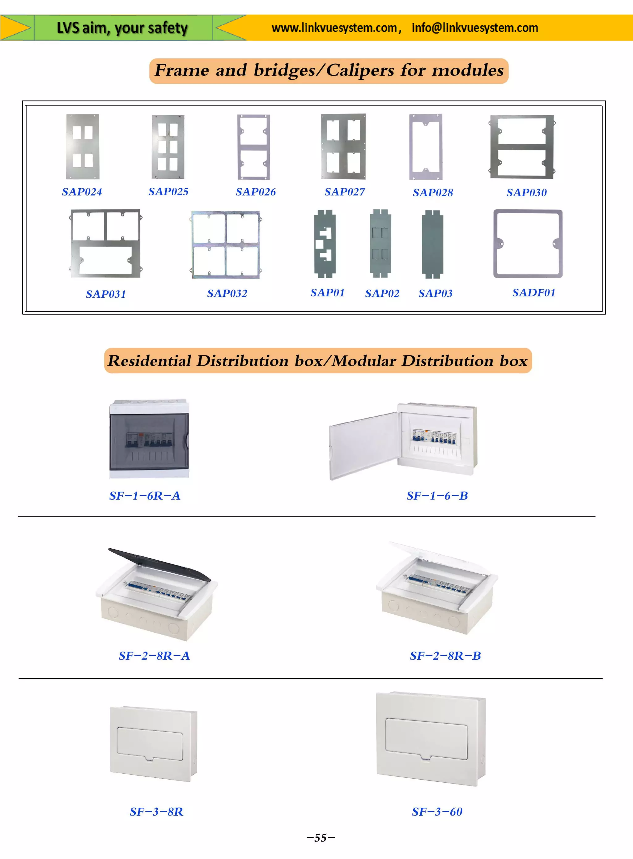 Plug&Socket for All Equipment's&System from Link Vue