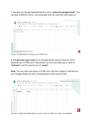 Link your HTML Form to Google Sheet in just 3 Steps.pdf