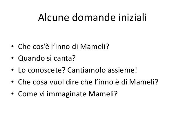 scaricare inno di mameli cantato da