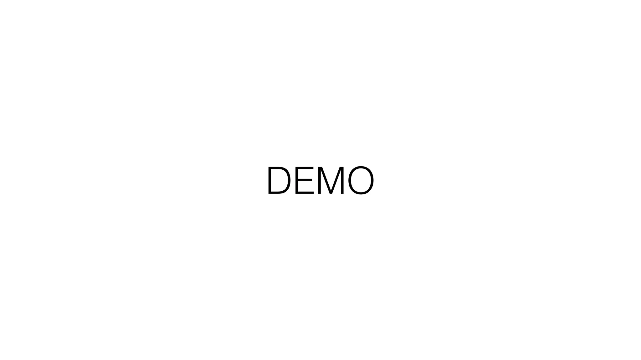 DEMO 
 