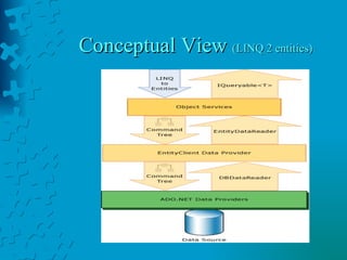 Conceptual View  (LINQ 2 entities) 