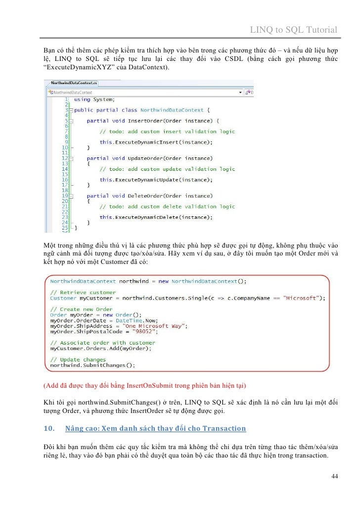 Linq to-sql-tutorial