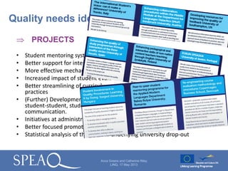  PROJECTS
• Student mentoring system
• Better support for international students and staff
• More effective mechanisms fo...