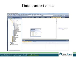 Datacontext class
 