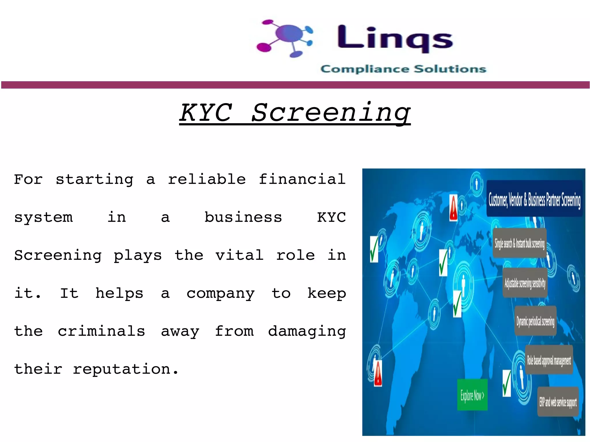 AML Screening | PPT