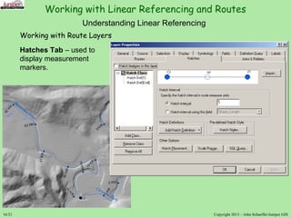 Working with Routes and Linear Referencing in ArcGIS | PPT