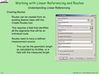 Working with Routes and Linear Referencing in ArcGIS | PPT