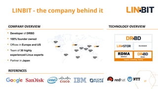 LINSTOR - Resilient OSS Storage for OpenNebula - September 2018 | PDF