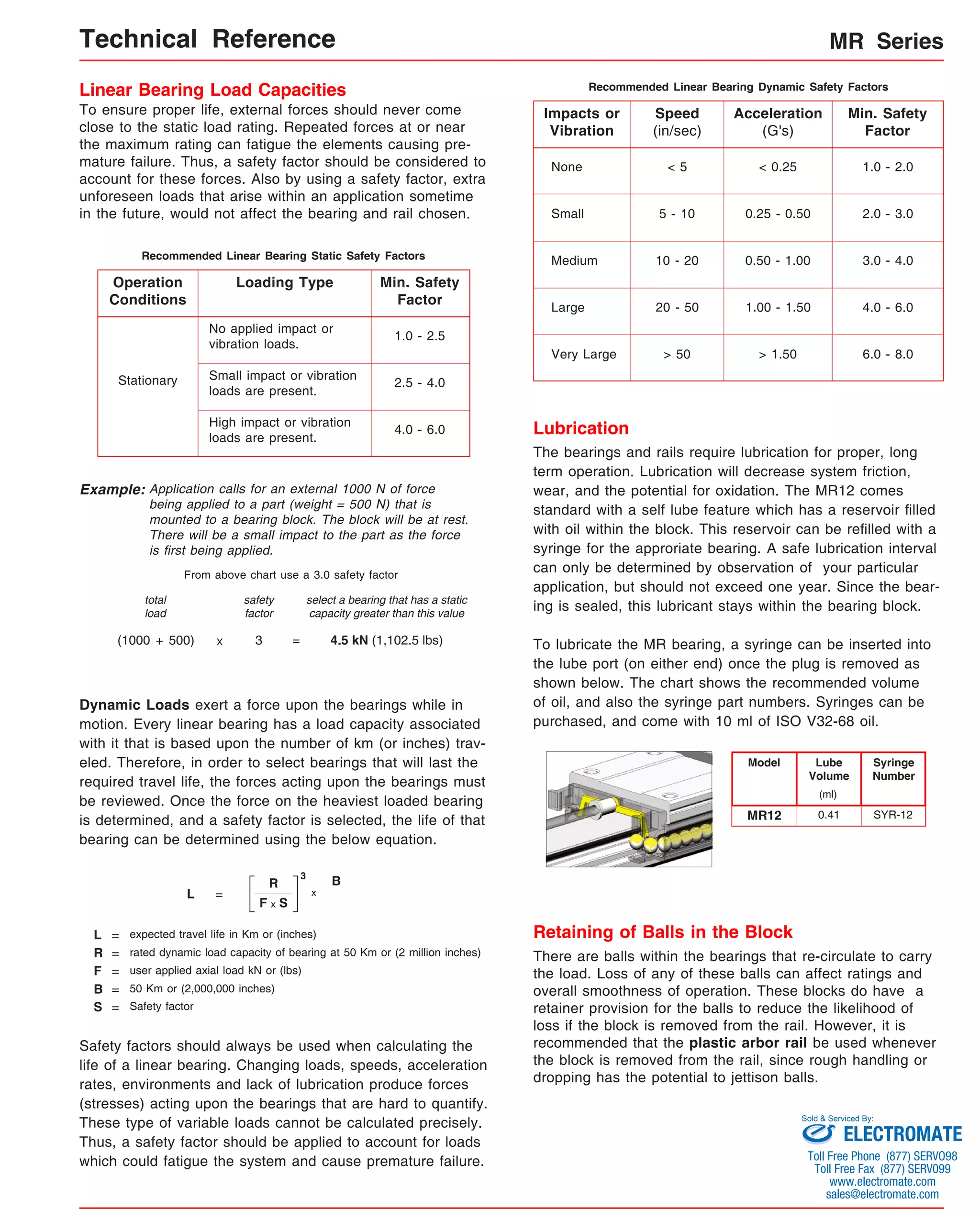 Lin tech miniature_profile_rail_catalog PDF