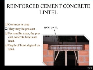 Lintels and Arches in Building Construction: Types, Materials, and ...
