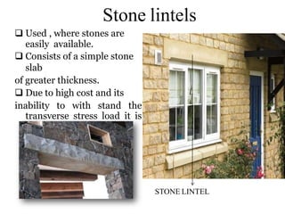 Lintels and arches | PPT