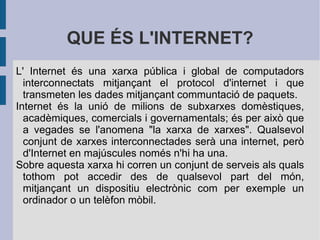 La història.......................................................pàg. 4 