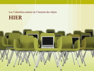 Les 5 dernières années de l’internet des objets

HIER

 