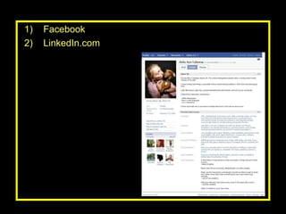 Facebook LinkedIn.com 