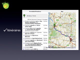 Itinéraires 