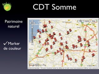 CDT Somme Patrimoine naturel Marker de couleur 