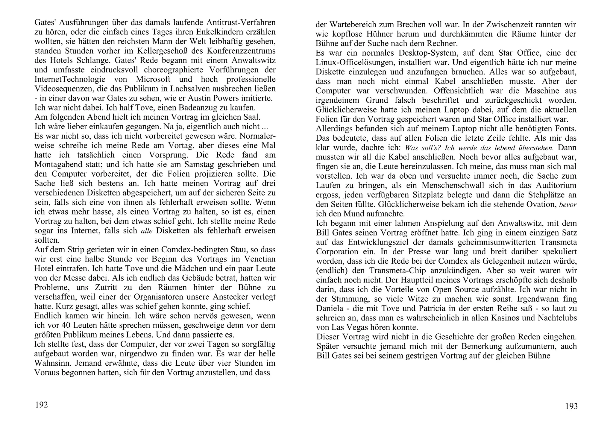 Linus Torvalds Just For Fun