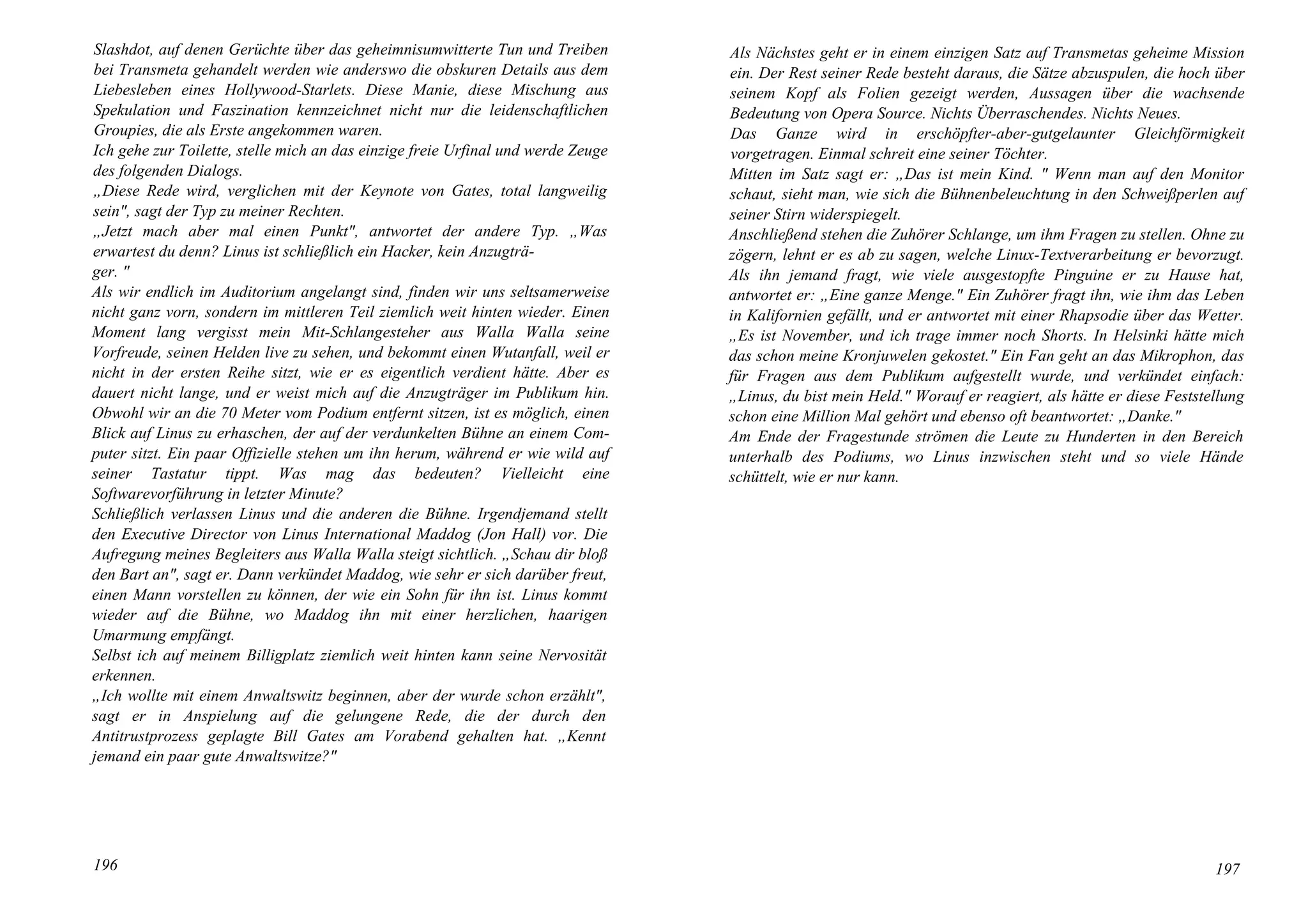 Linus Torvalds Just For Fun