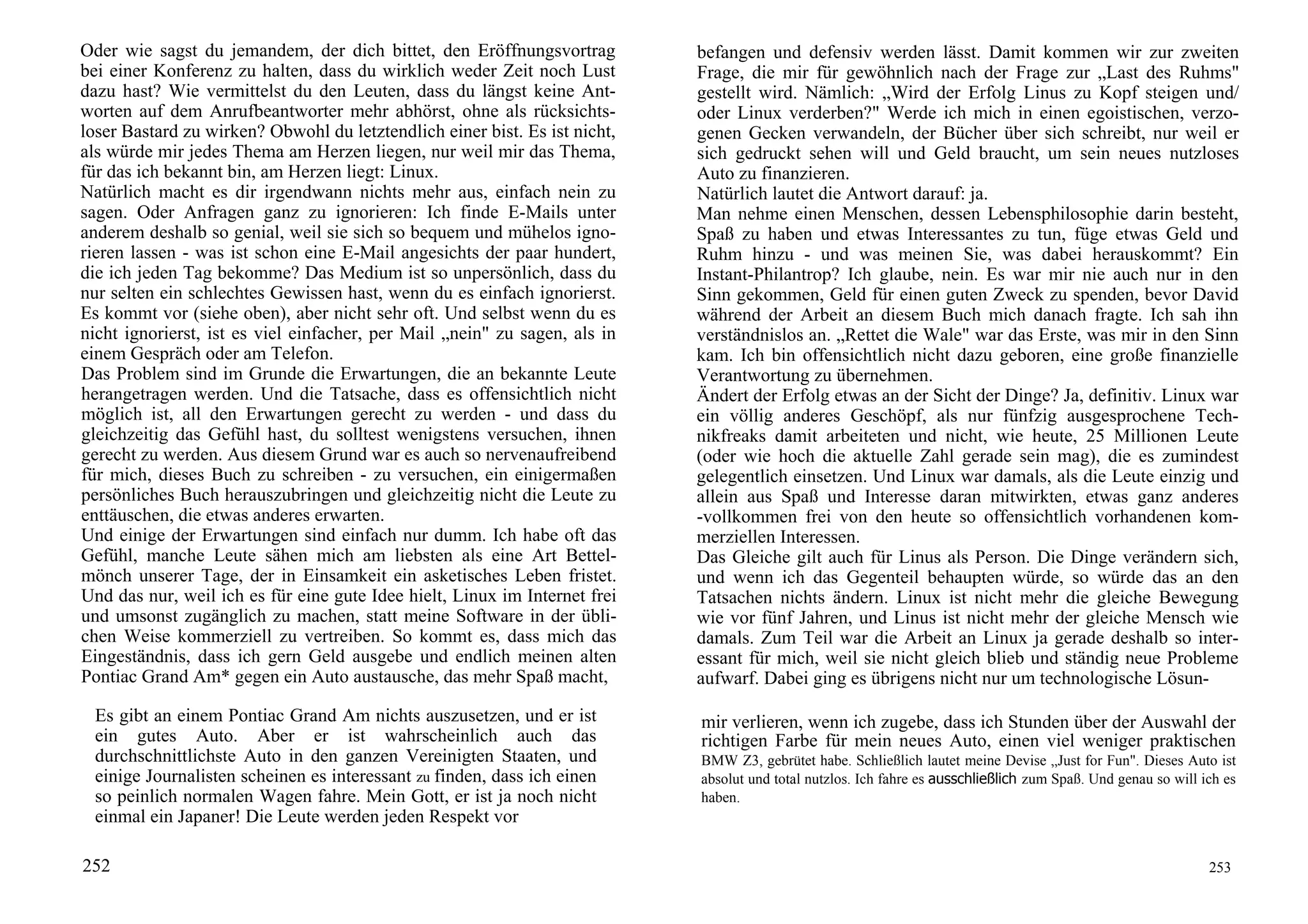 Linus Torvalds Just For Fun