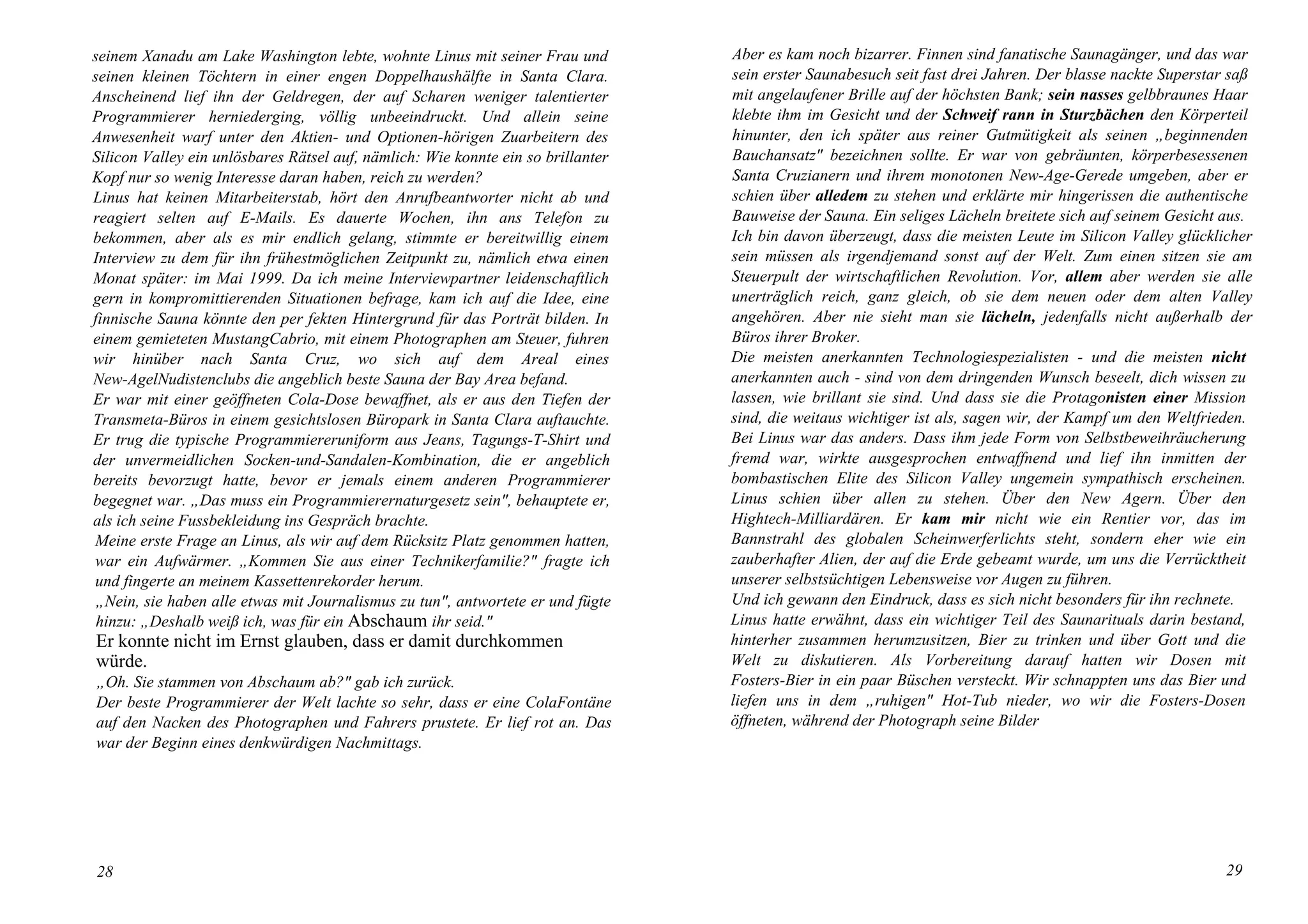 Linus Torvalds Just For Fun