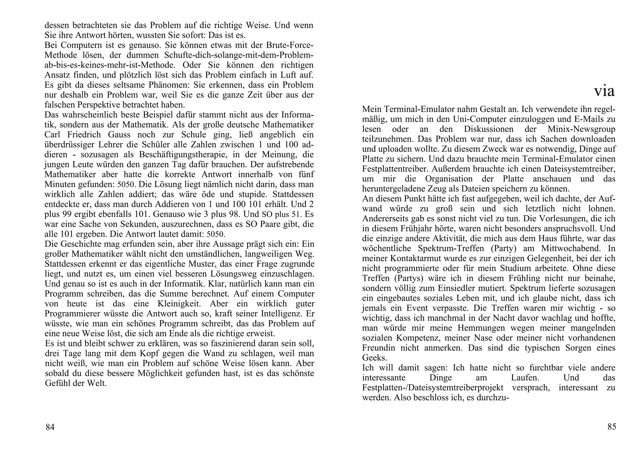 Linus Torvalds Just For Fun