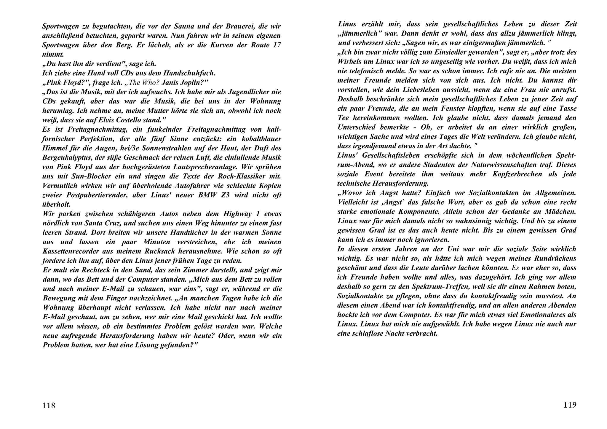 Linus Torvalds Just For Fun