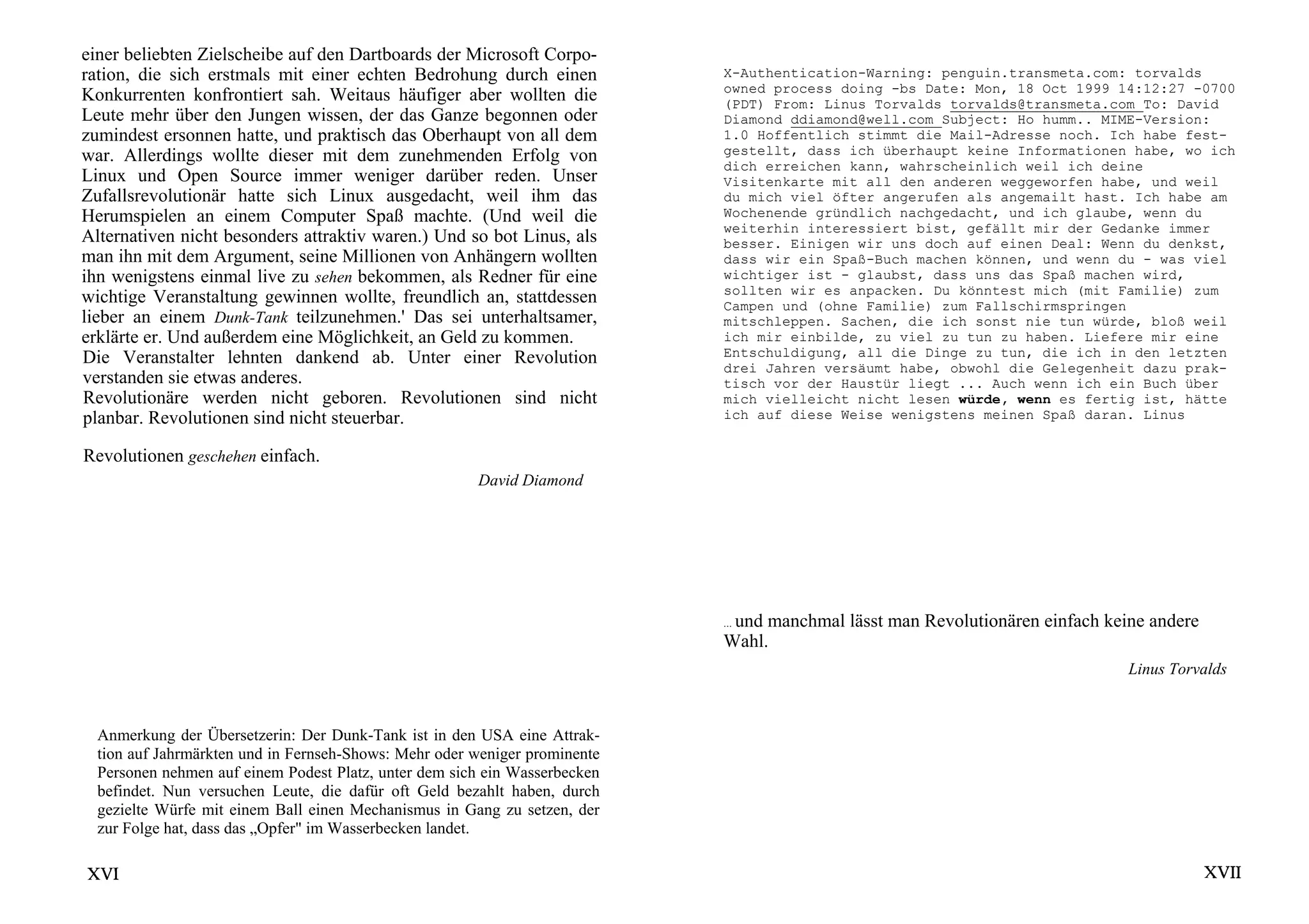 Linus Torvalds Just For Fun