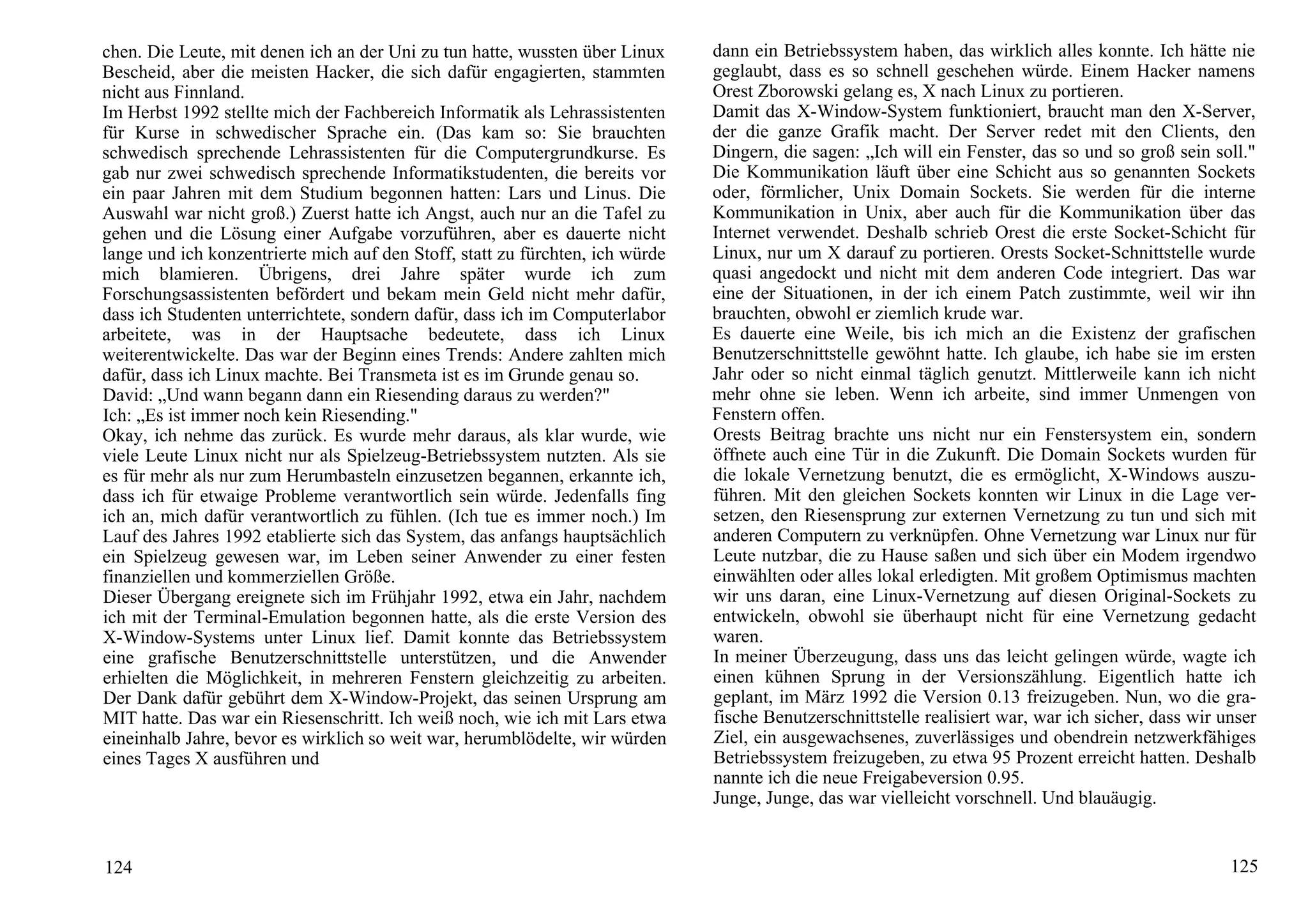 Linus Torvalds Just For Fun