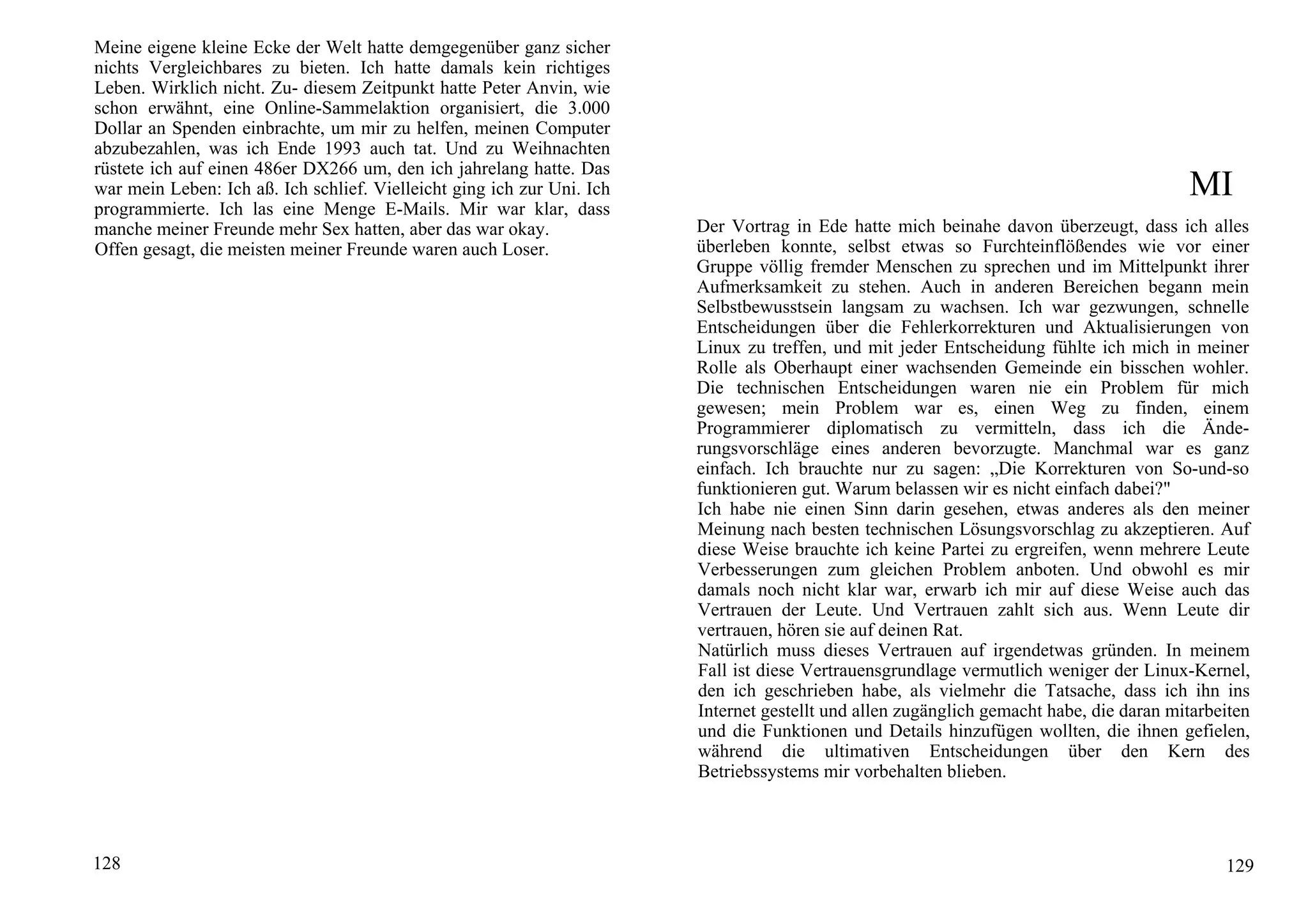 Linus Torvalds Just For Fun