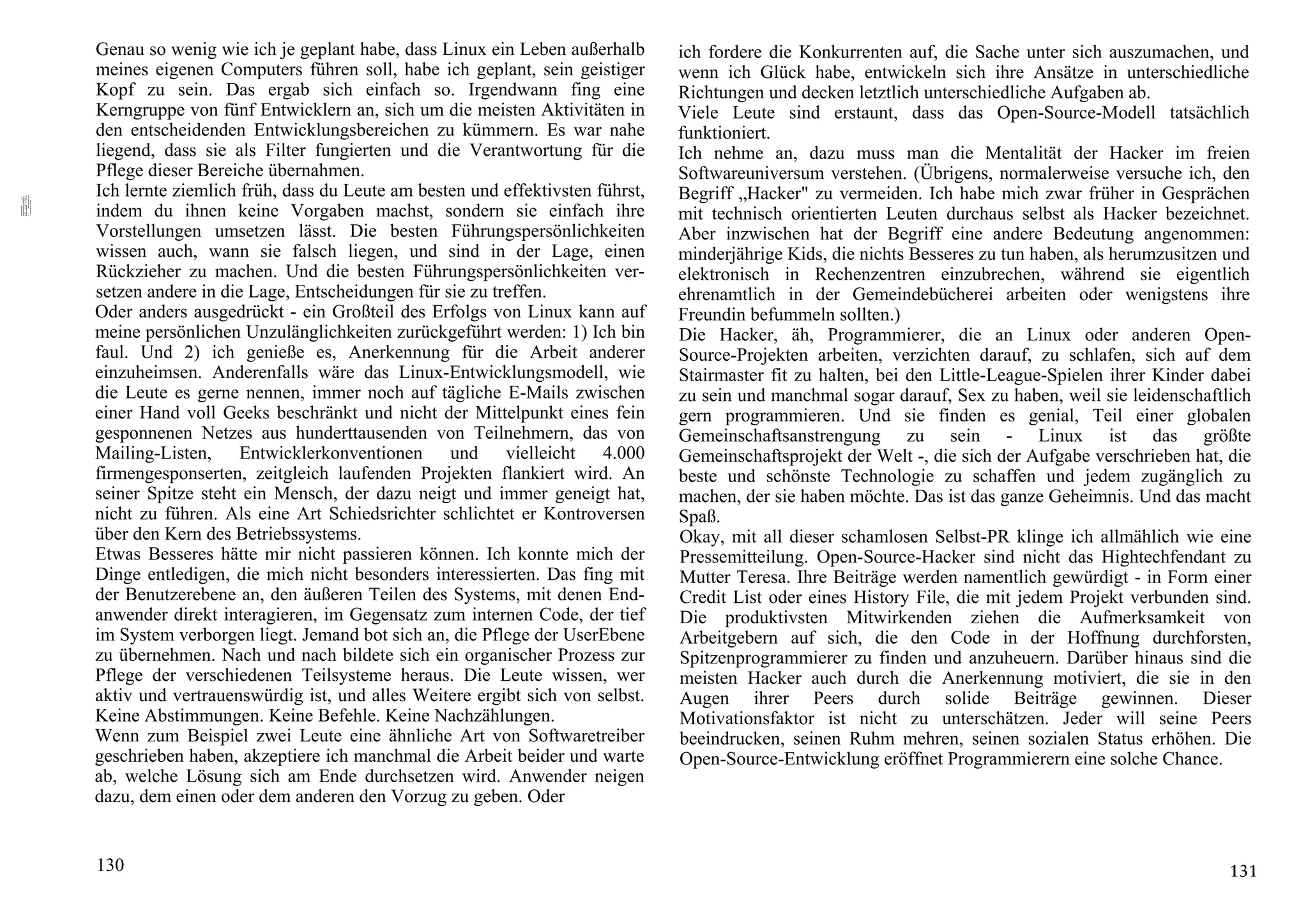 Linus Torvalds Just For Fun