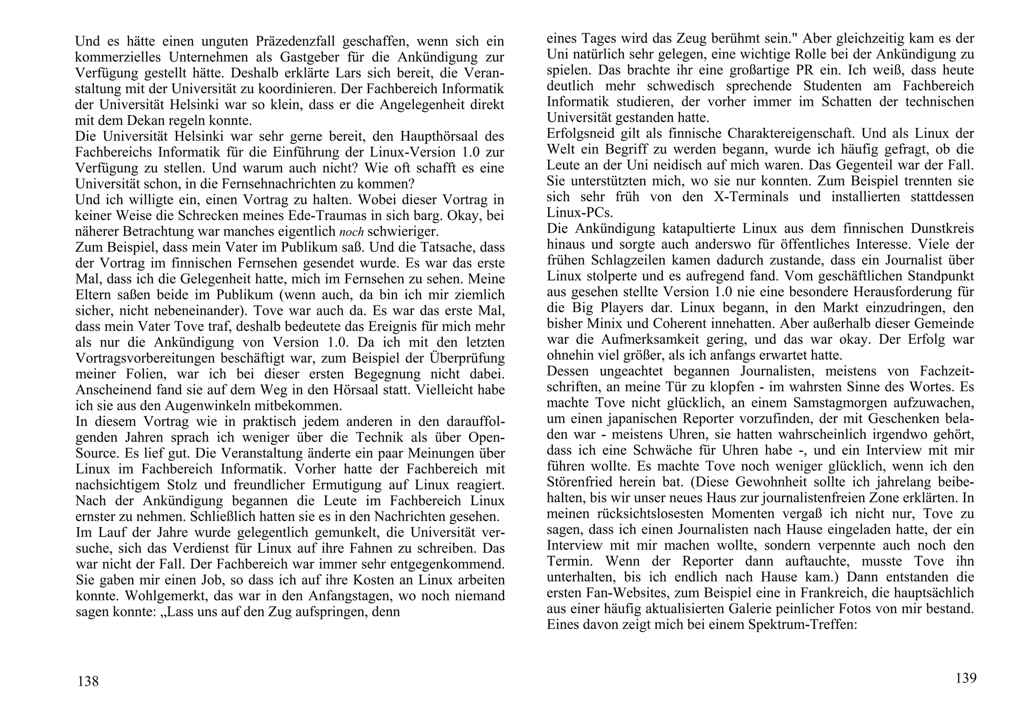 Linus Torvalds Just For Fun