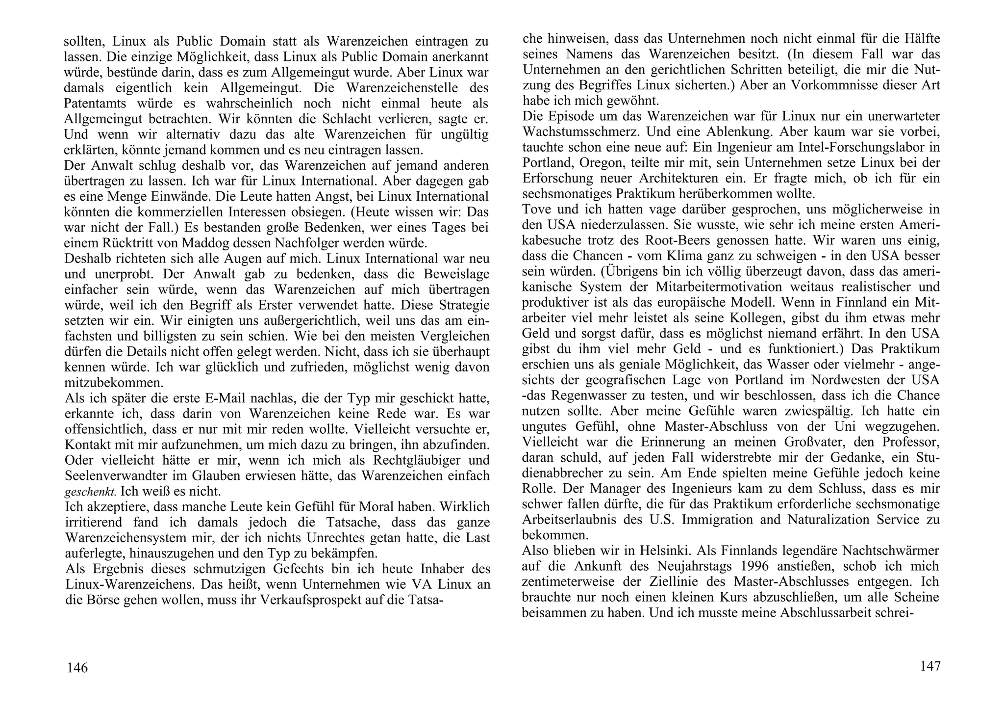 Linus Torvalds Just For Fun