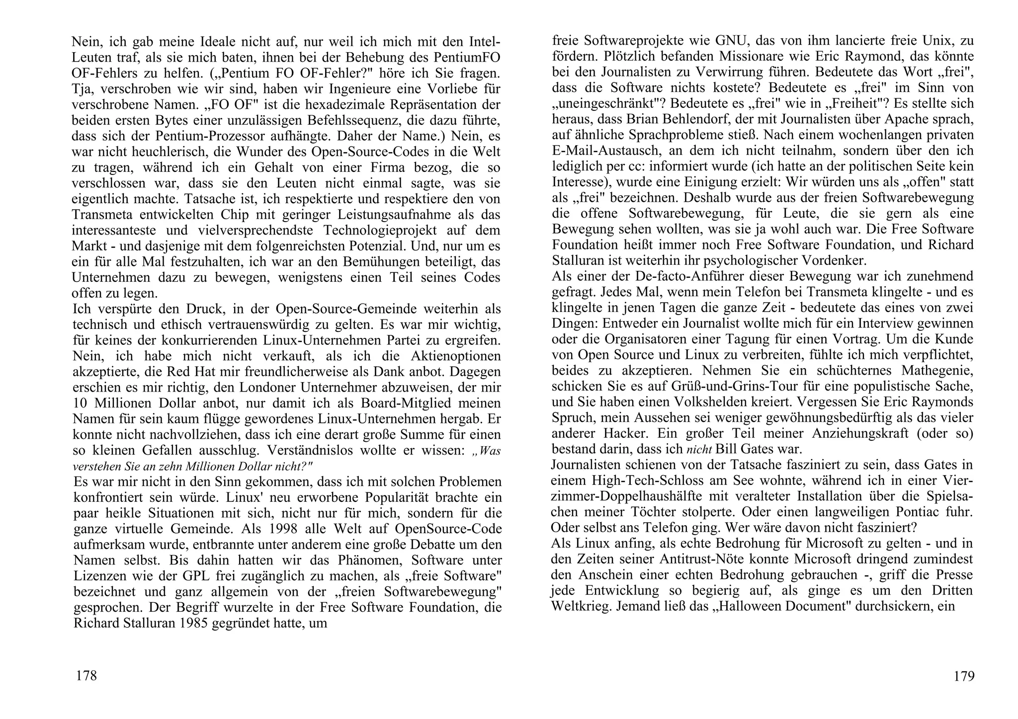 Linus Torvalds Just For Fun