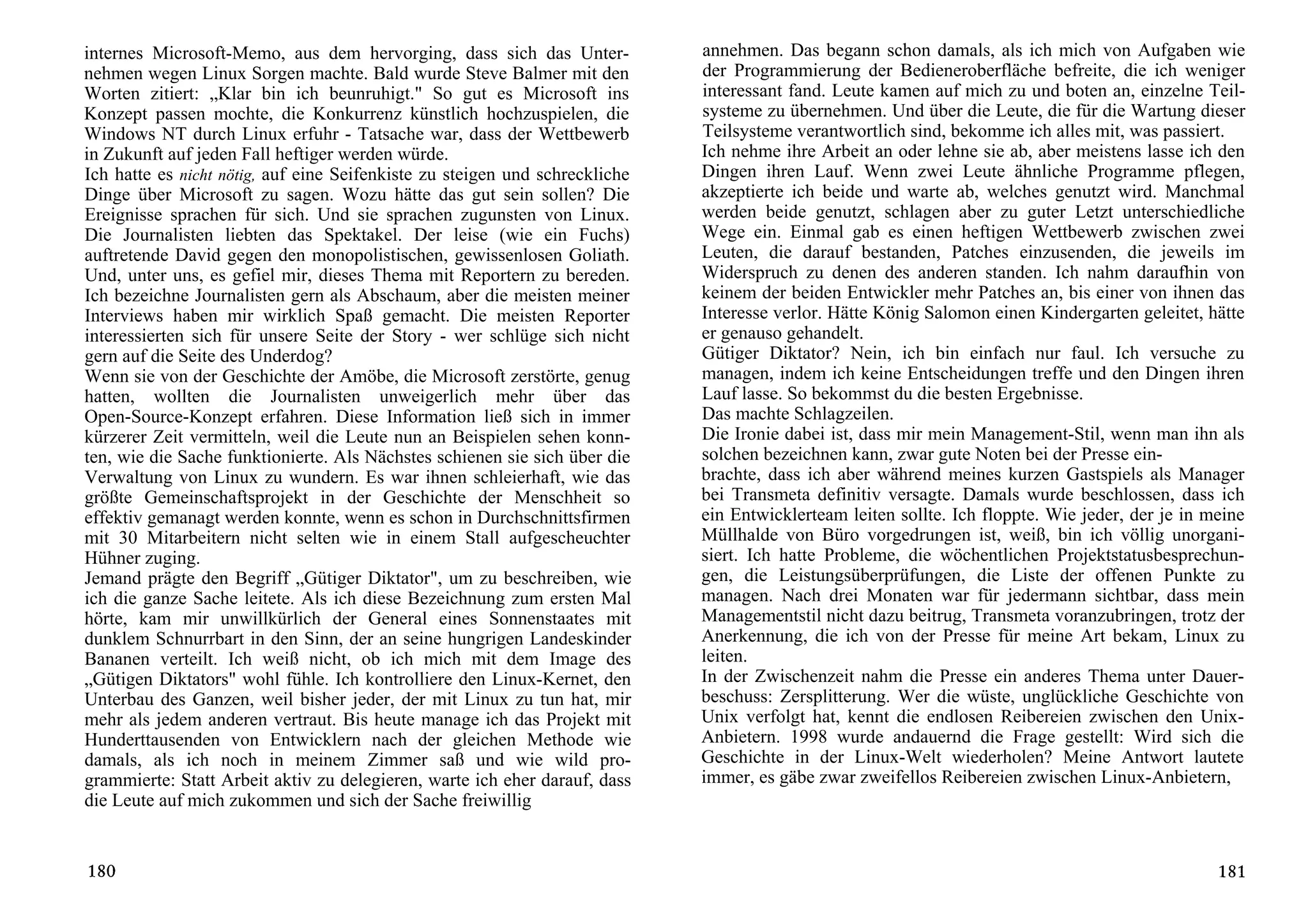 Linus Torvalds Just For Fun