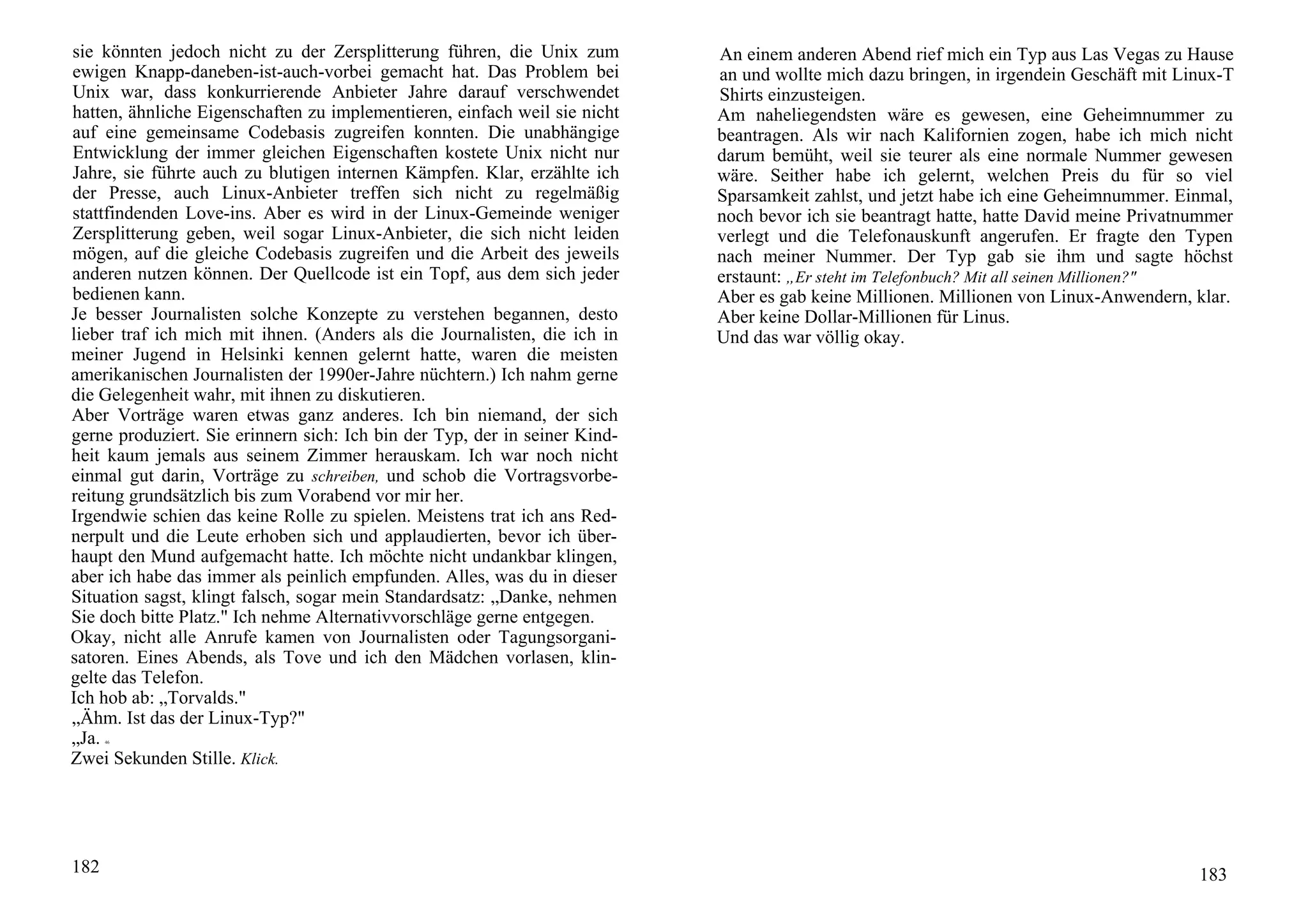 Linus Torvalds Just For Fun