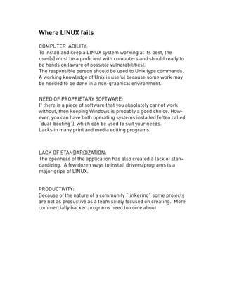 Linux | PDF