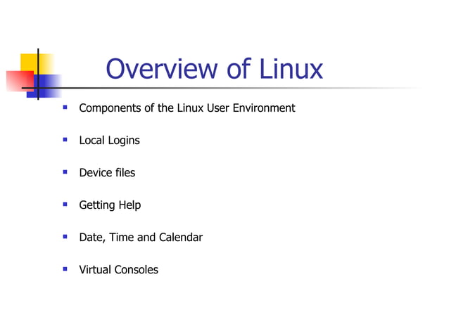 Unix/Linux Basic Commands and Shell Script