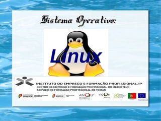 Sistema Operativo:


  Linux
    LINUX
 