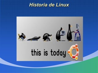Historia de Linux
 