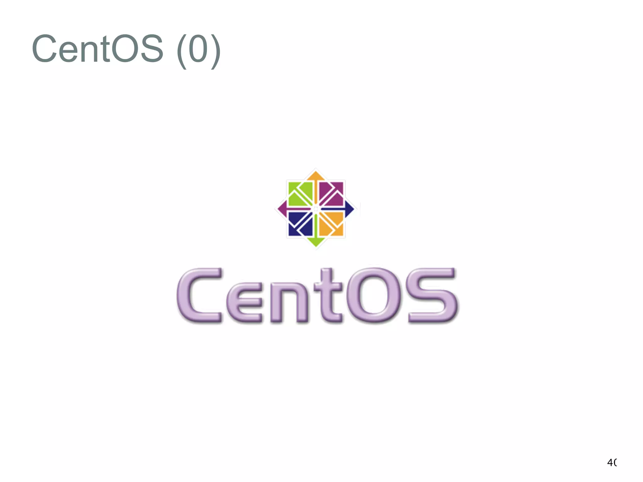 CentOS (0) 
40 
 