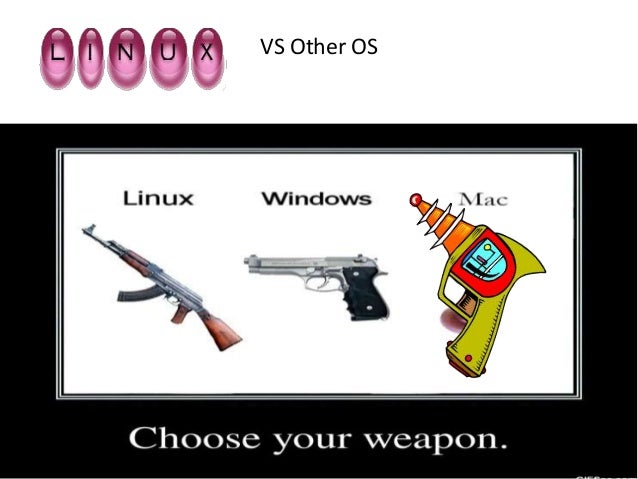 windows vs mac os x vs linux vs freebsd