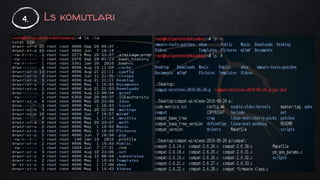 Ls komutları4.
 