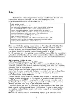 Linux Introduction | DOCX