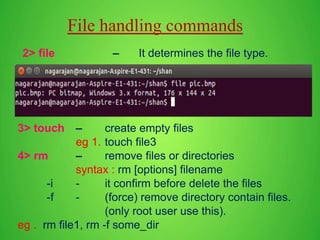 Linux Basic commands and VI Editor | PPTX