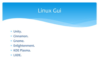 Linux | PPTX