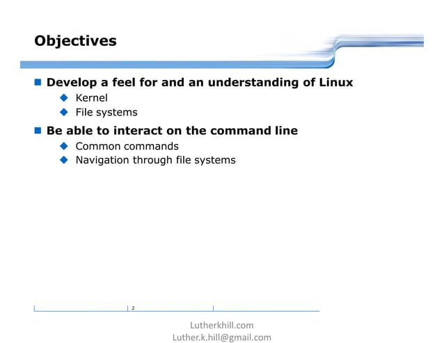 Linux Basics | PPT