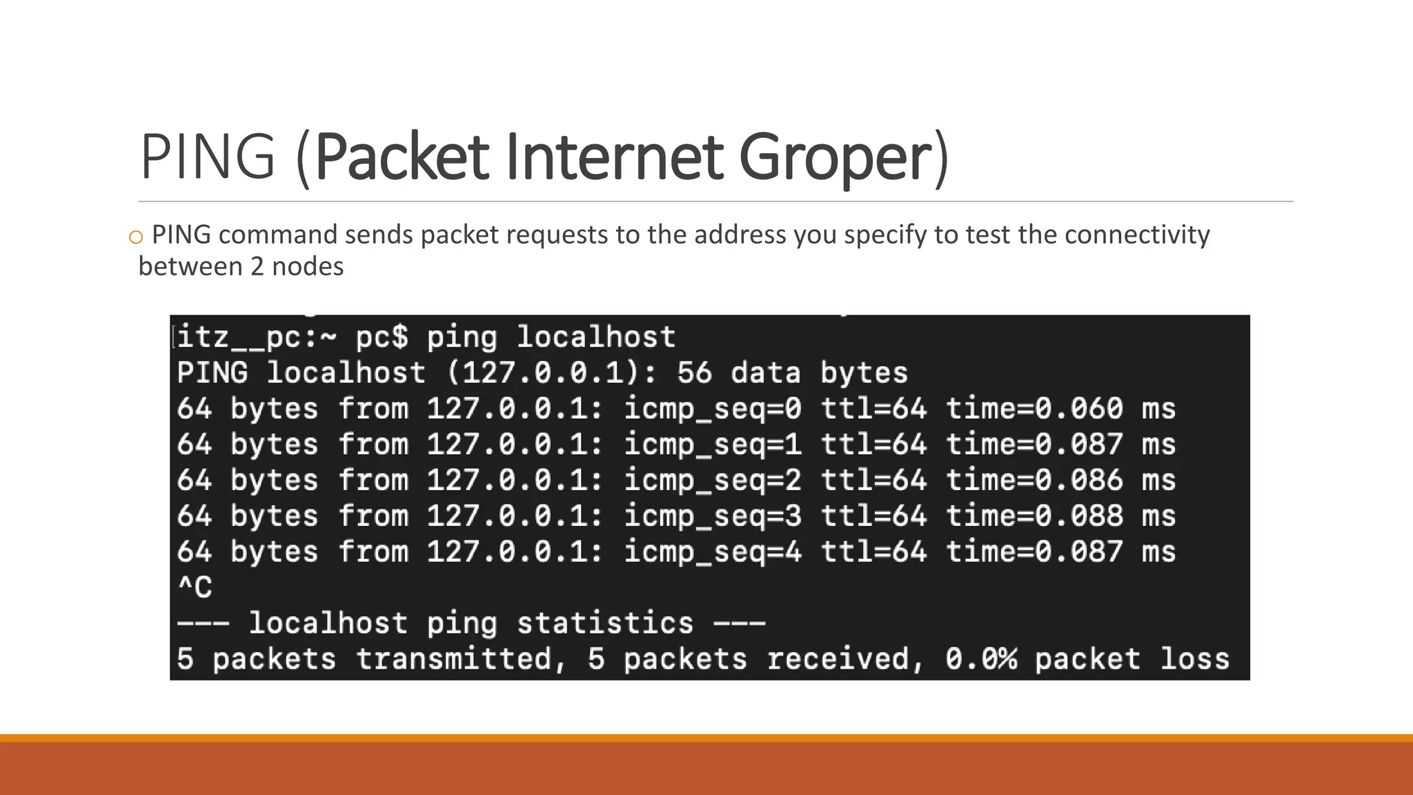 Linux Basic Networking Command | PPT