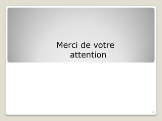 Merci de votre
attention
36
 